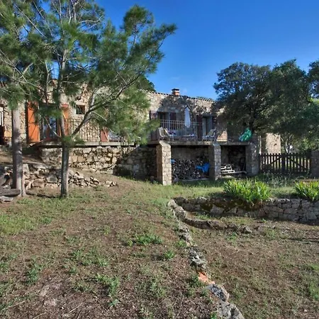 Bodri, Maison En Pierre Avec Vue Et Piscine Chauffee LʼÎle-Rousse