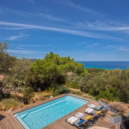 Villa Bodri, Maison En Pierre Avec Vue Et Piscine Chauffee