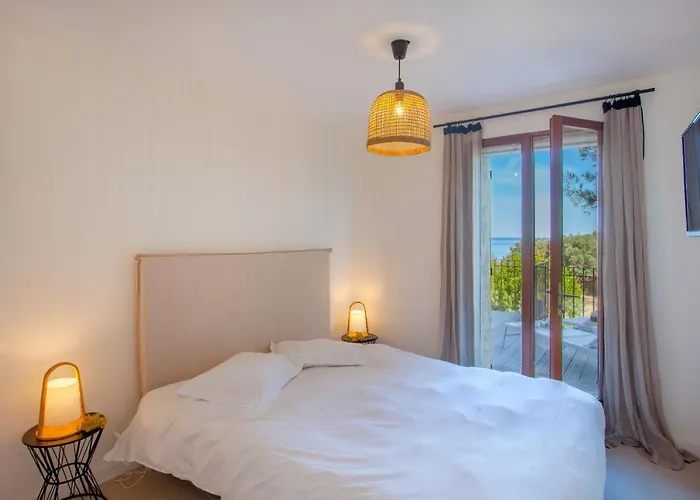 别墅 Bodri, Maison En Pierre Avec Vue Et Piscine Chauffee *