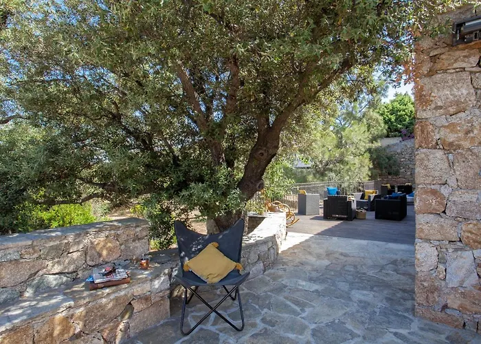 别墅 Bodri, Maison En Pierre Avec Vue Et Piscine Chauffee *